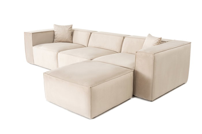 Atelier Del Sofa Lora Sofá Esquinero Crema